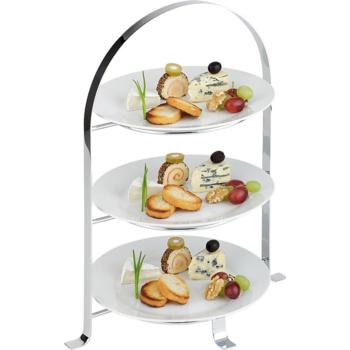 Chrome Serving Stand
