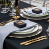 Pebble-Grey-napkins-with-Jet-Black-table-cloths