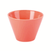 Coral Conic Bowl