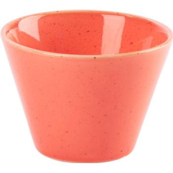 Coral Conic Bowl