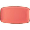 Coral Rectangular Plate