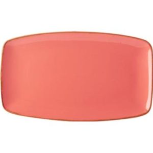 12'' x 7'' Coral Oblong Plate