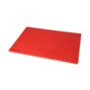 red chopping board